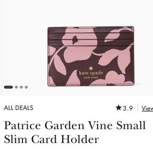 Kate Spade slim card holder Wallet